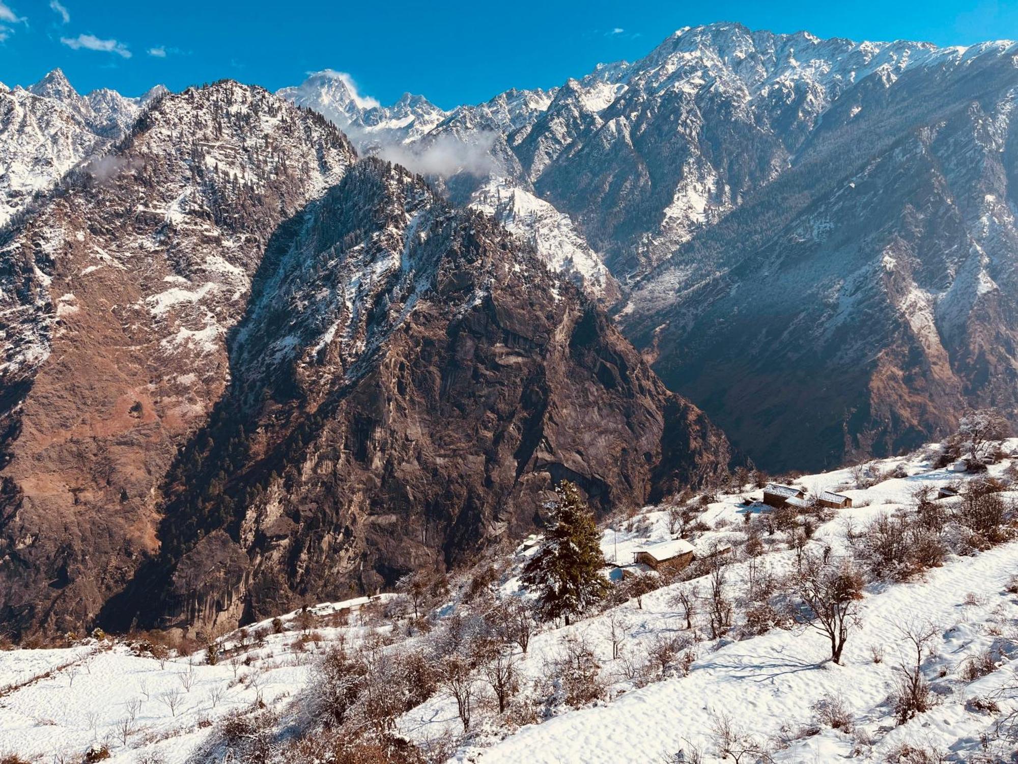 Faraway Cottages, Auli Joshīmath Esterno foto