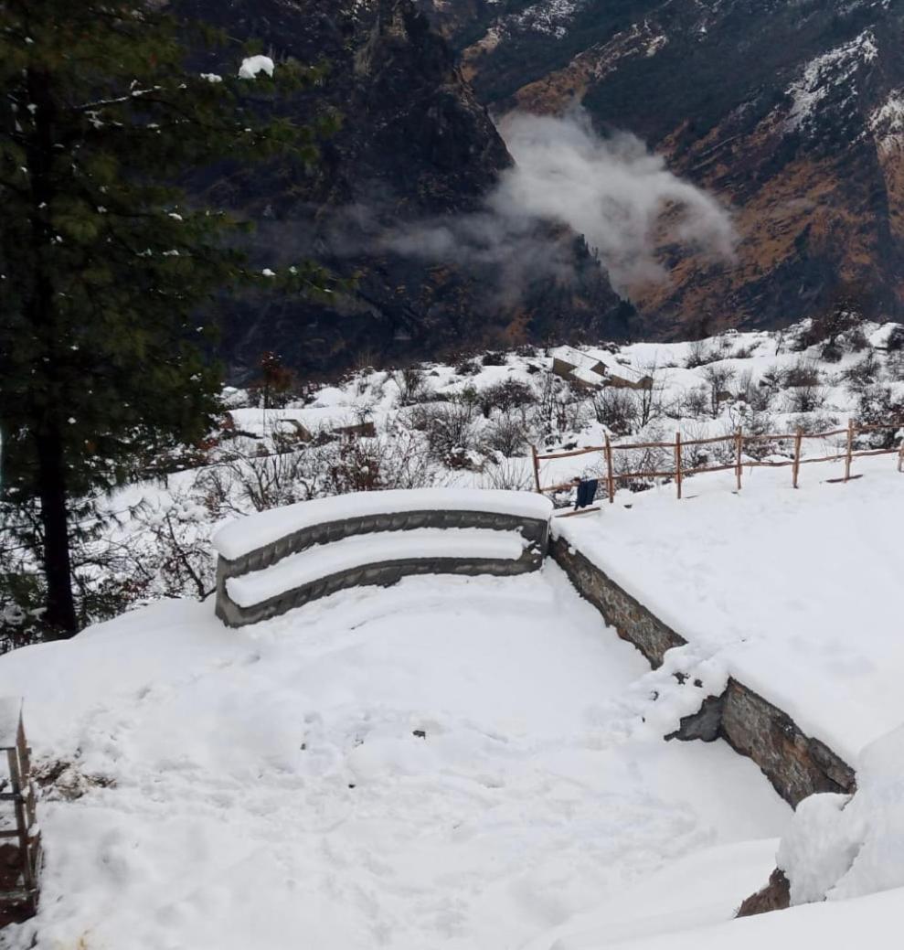 Faraway Cottages, Auli Joshīmath Esterno foto