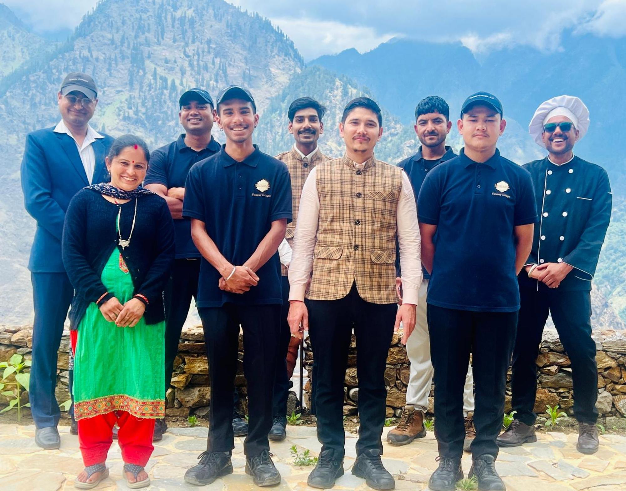 Faraway Cottages, Auli Joshīmath Esterno foto